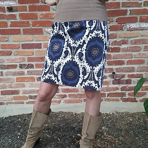 J. Crew Dresses & Skirts - J. Crew Ikat Print Skirt size 10